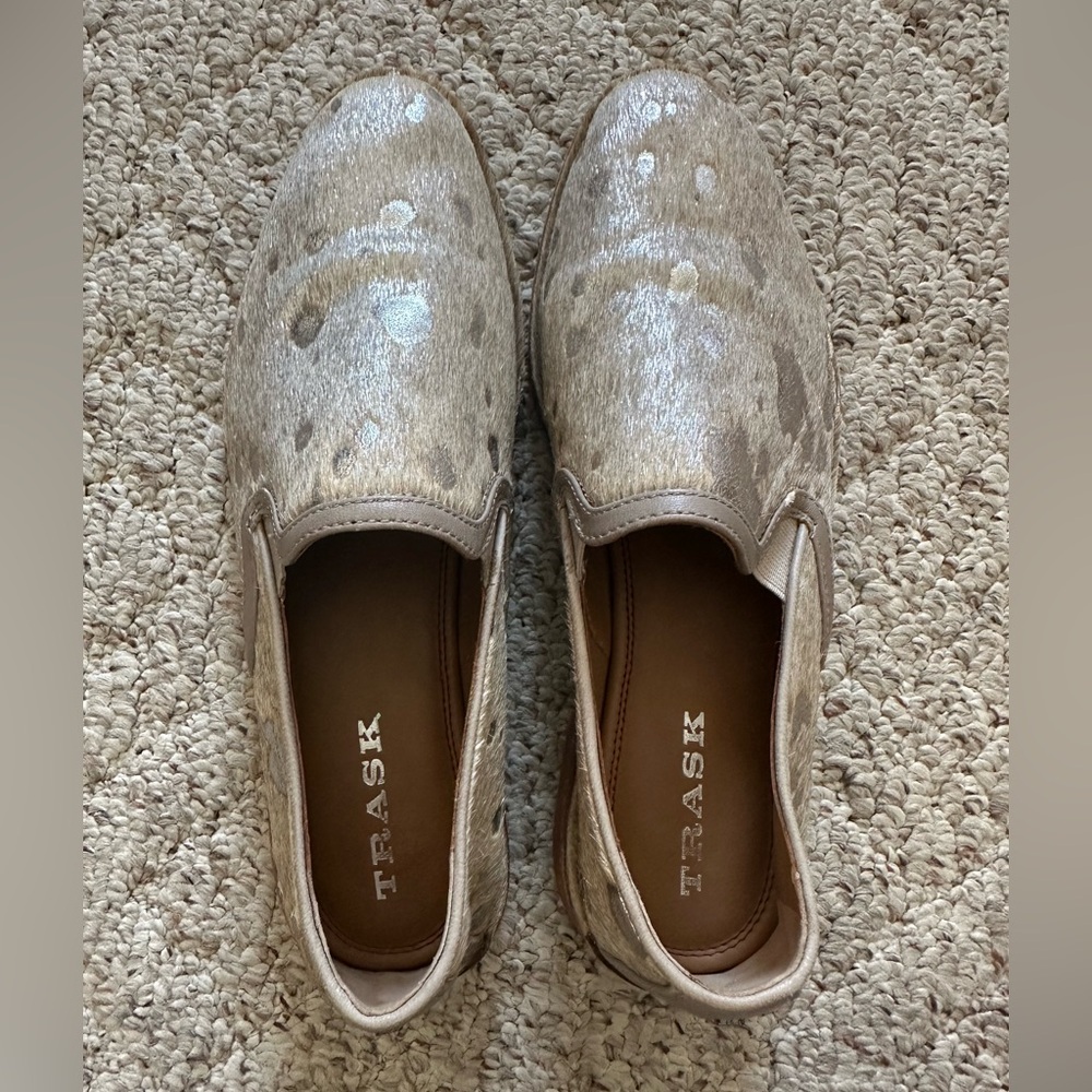 Trask Ali Calf Hair Loafers